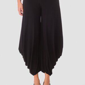 NWT Joseph Ribkoff Pant Style 181078 Bubble Hemline Black size 4